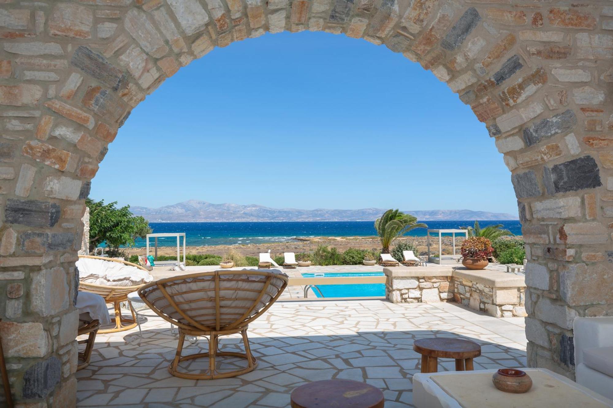 Golden Sea Villas Chrisi Akti  Exterior photo